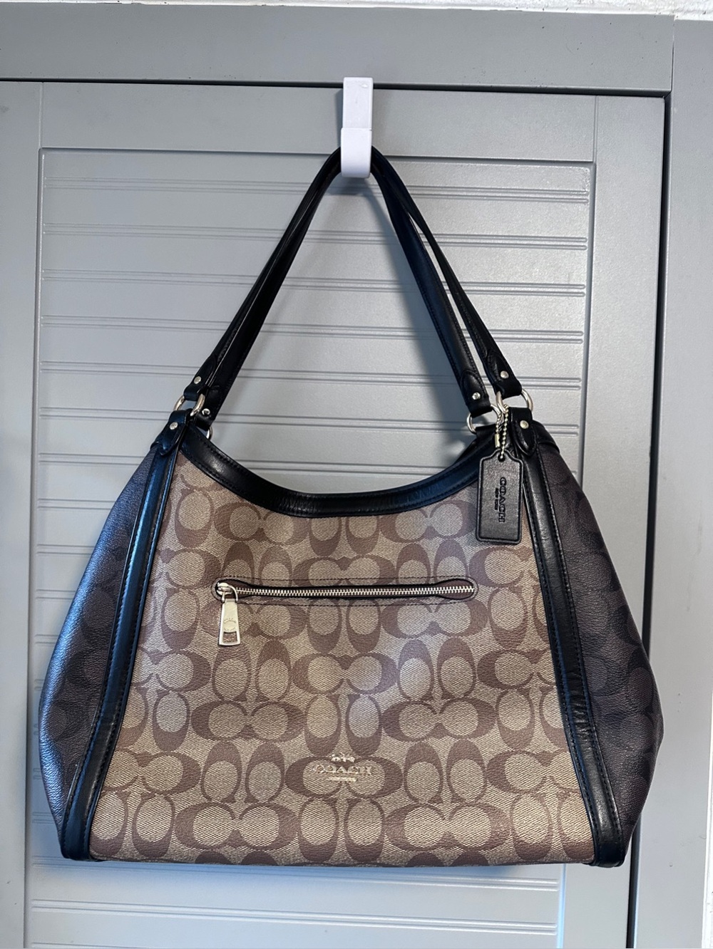 Coach Kristy Shoulder Bag In Blocked Signature Canvas NWOT MSRP: $498.00